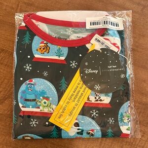 🌲Little Sleepies Disney Pixar Snow Globes Christmas - short sleeve and pants NIB